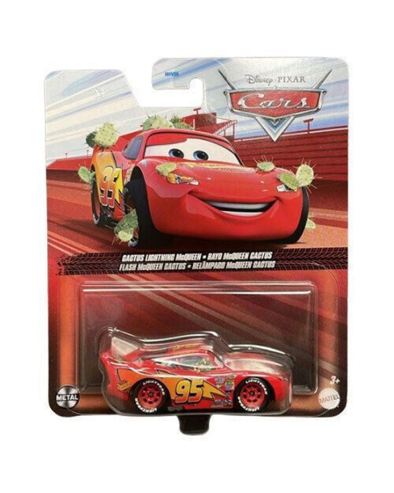 CARS ΑΥΤΟΚΙΝΗΤΑΚΙ CACTUS LIGHTNING MCQUEEN (HTX85)