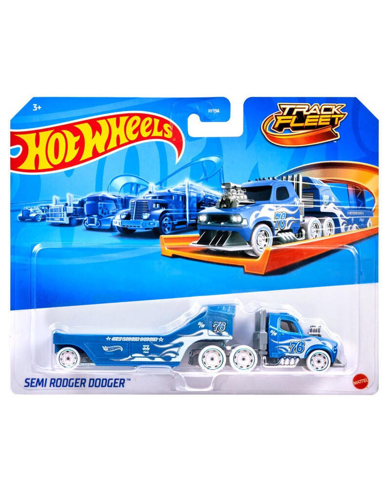 HOT WHEELS ΝΕΕΣ ΝΤΑΛΙΚΕΣ TRACK FLEET SEMI RODGER DODGER (HVF03)