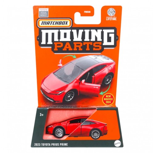 MATCHBOX ΑΥΤΟΚΙΝΗΤΟ MOVING PARTS 2023 TOYOTA PRIUS PRIME (HVM75)