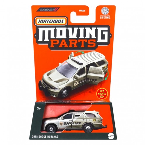 MATCHBOX ΑΥΤΟΚΙΝΗΤΟ MOVING PARTS 2018 DODGE DURANGO (HVM78)