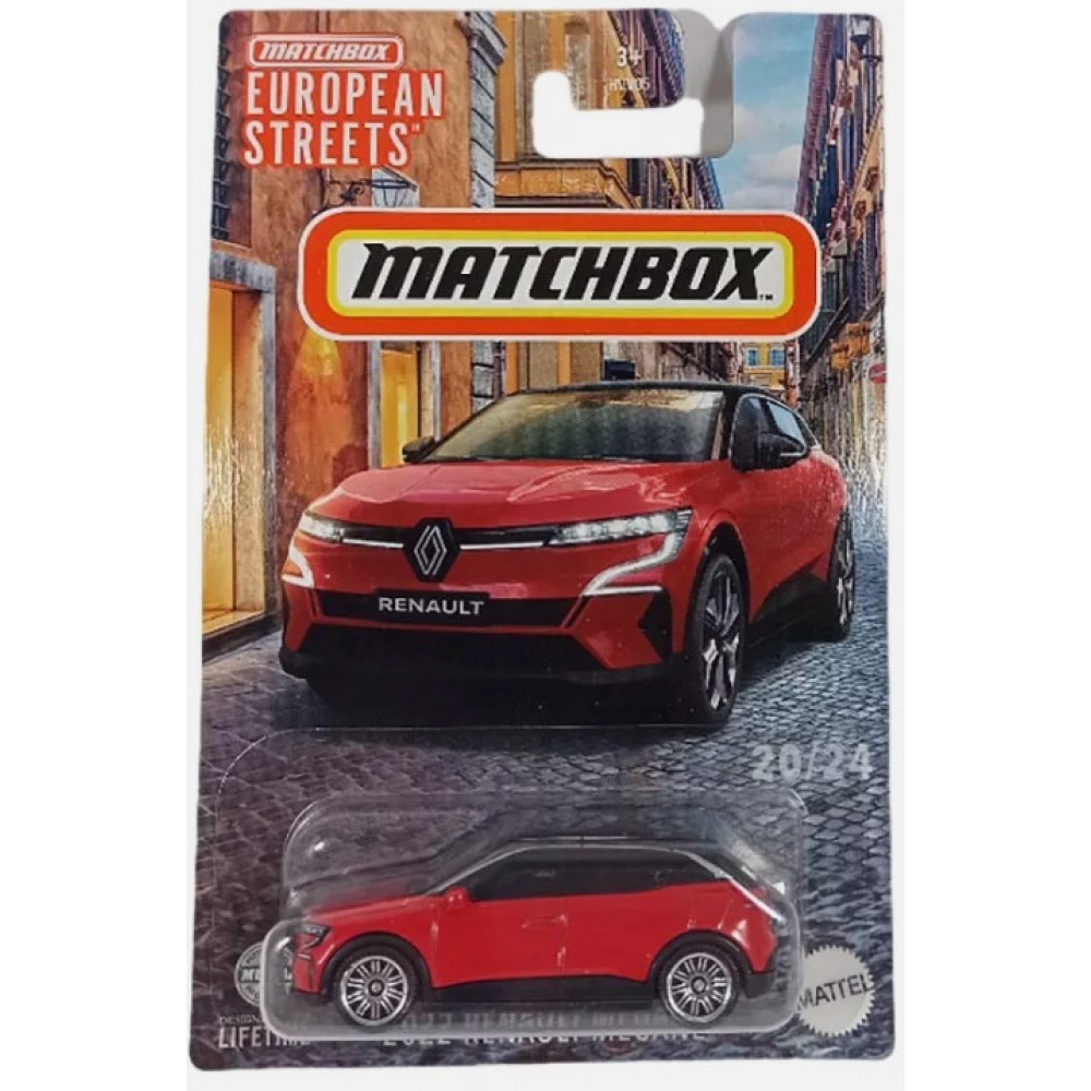 MATCHBOX ΑΥΤΟΚΙΝΗΤΑΚΙΑ ΕΥΡΩΠΑΙΚΑ ΜΟΝΤΕΛΑ 2022 RENAULT MEGANE (HVV40)