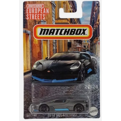 MATCHBOX ΑΥΤΟΚΙΝΗΤΑΚΙΑ ΕΥΡΩΠΑΙΚΑ ΜΟΝΤΕΛΑ 2018 BUGATTI DIVO (HVV44)