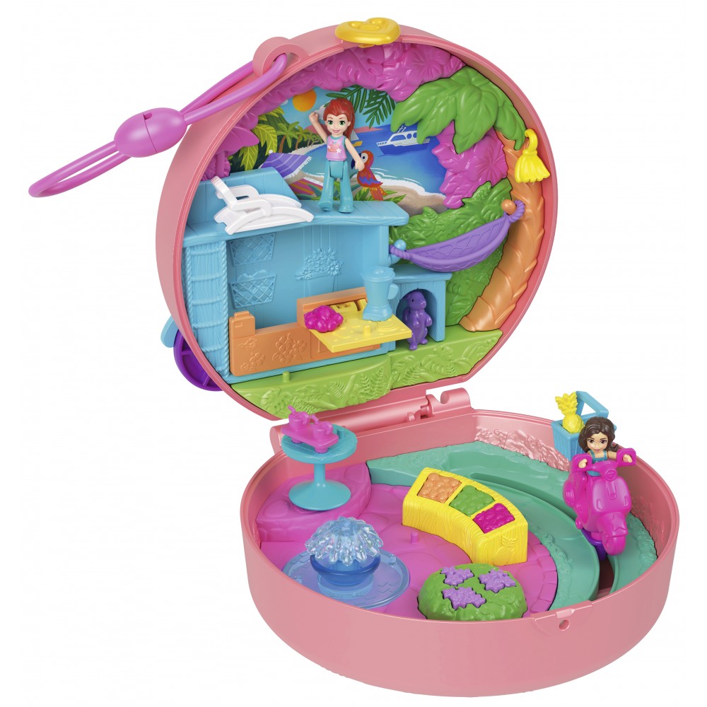 POLLY POCKET MINI Ο ΚΟΣΜΟΣ ΤΗΣ POLLY ΣΕΤΑΚΙΑ ADVENTURE MOPED (HWN98)