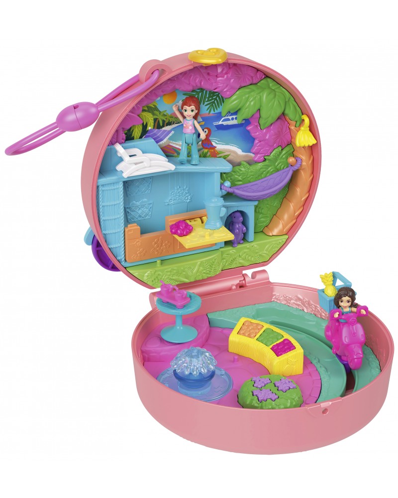 POLLY POCKET MINI Ο ΚΟΣΜΟΣ ΤΗΣ POLLY ΣΕΤΑΚΙΑ ADVENTURE MOPED (HWN98)