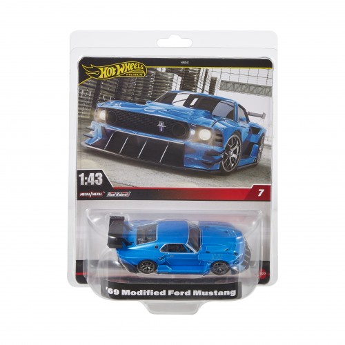 HOT WHEELS PREMIUM 1:43 '69 MODIFIED FORD MUSTANG (HWT04)