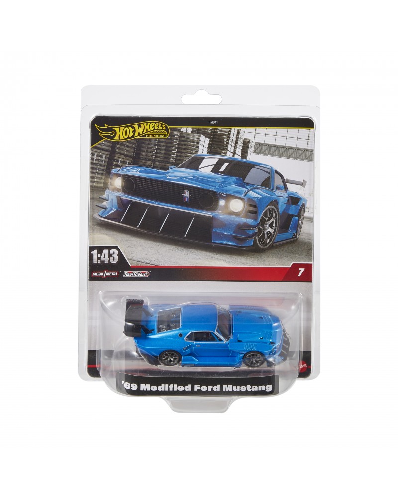 HOT WHEELS PREMIUM 1:43 '69 MODIFIED FORD MUSTANG (HWT04)
