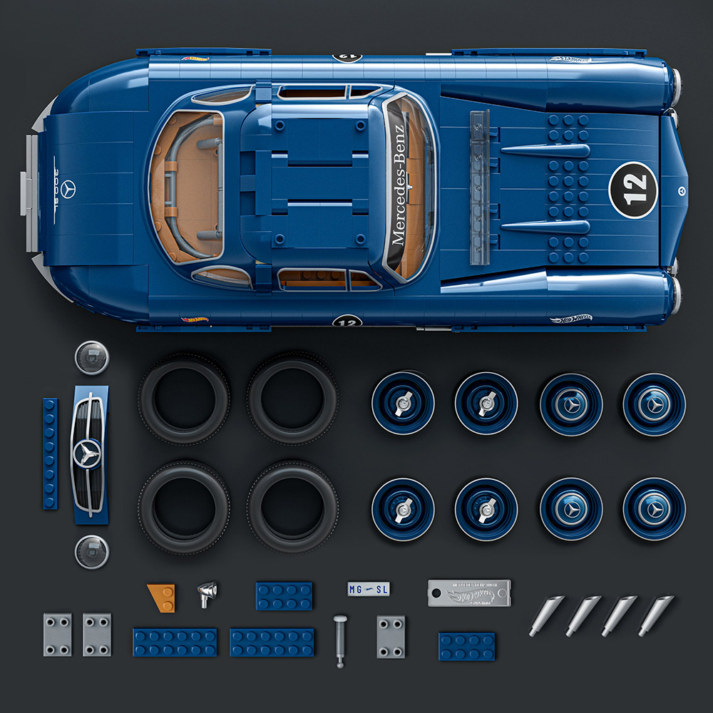 HOT WHEELS PREMIUM CAR MERCEDES BENZ (HWW25)