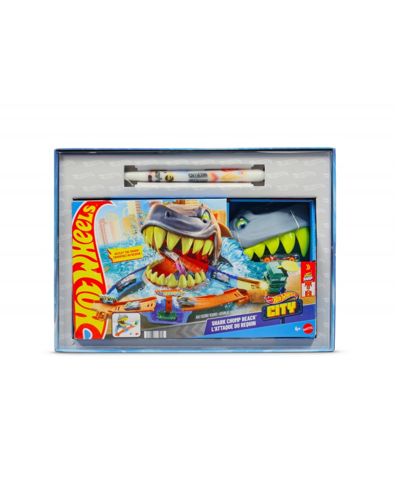 ΛΑΜΠΑΔΑ HOT WHEELS CITY ΠΙΣΤΑ ΕΠΙΘΕΣΗ ΚΑΡΧΑΡΙΑ (JHL96)