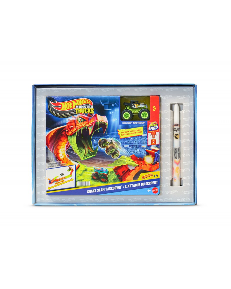 ΛΑΜΠΑΔΑ HOT WHEELS MONSTER TRUCKS ΠΙΣΤΑ ΕΠΙΘΕΣΗ ΦΙΔΙΟΥ (JJN44)