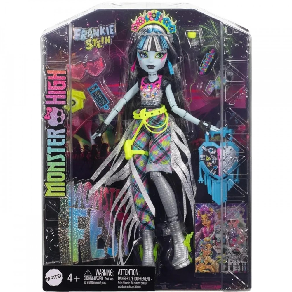 MONSTER HIGH MONSTER FEST FRANKIE (HXH79)