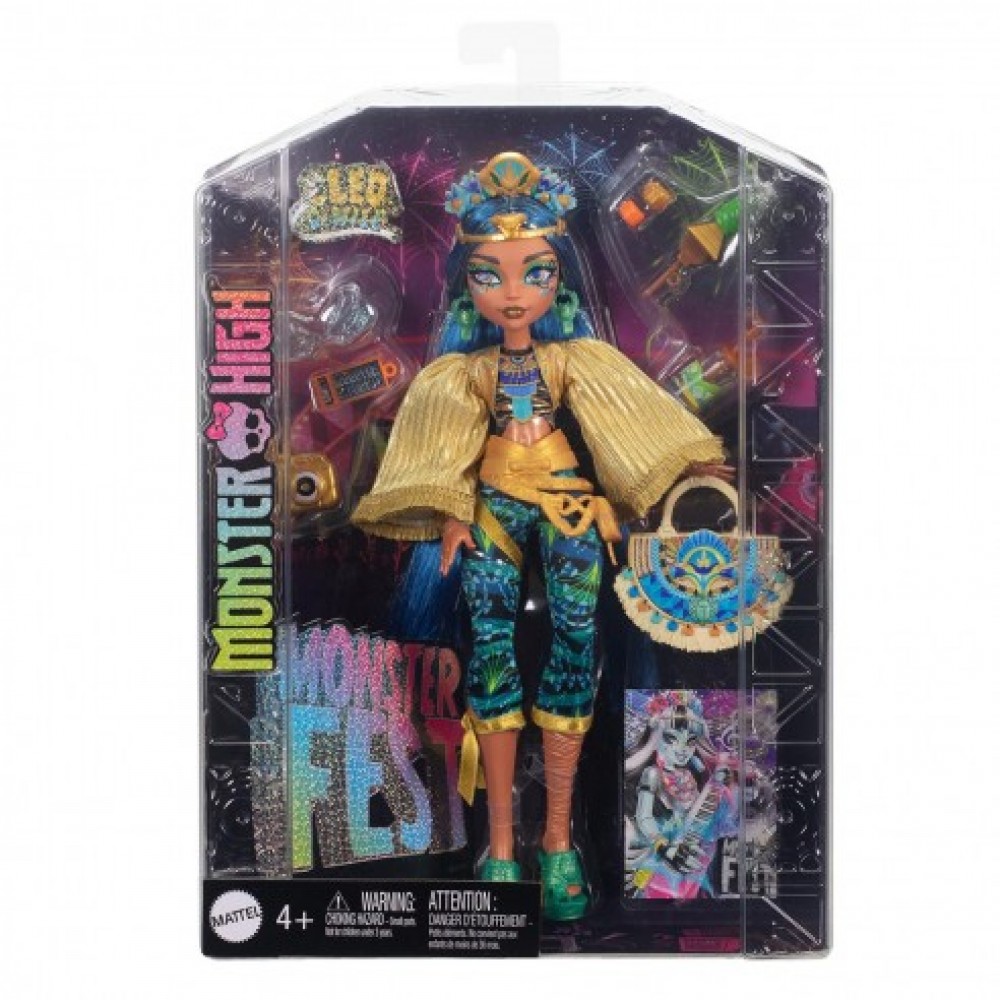 MONSTER HIGH MONSTER FEST CLEO (HXH81)