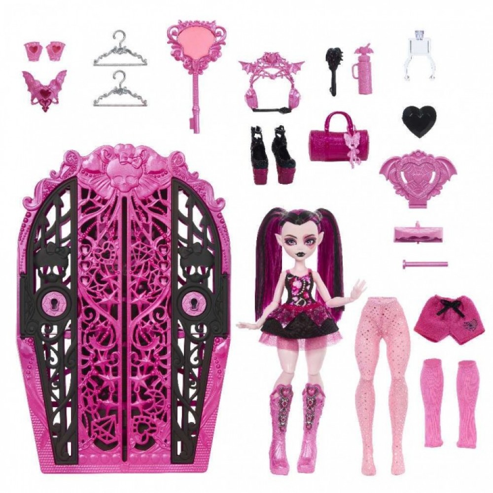 MONSTER HIGH MYSTERY MONSTERS - DRACULAURA (HXH84)