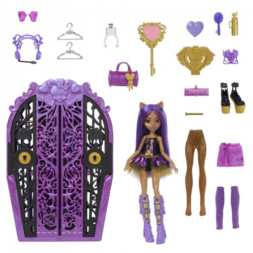 MONSTER HIGH MYSTERY MONSTERS - CLAWDEEN (HXH85)