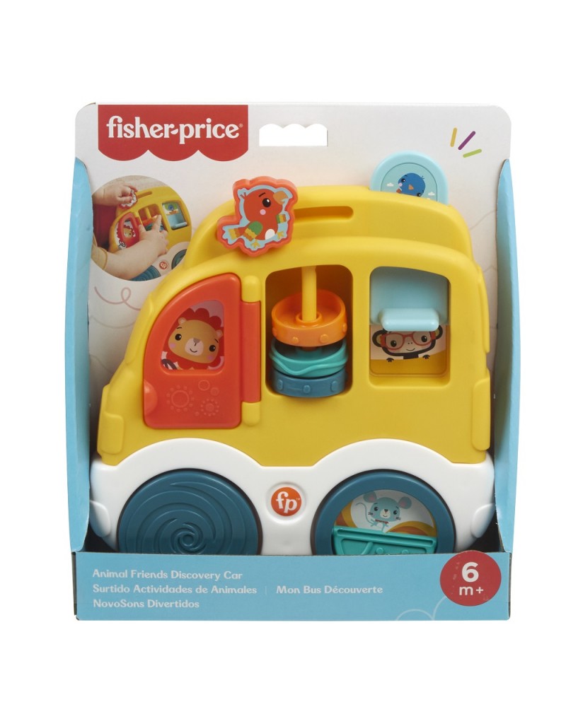 FISHER PRICE ΠΑΙΧΝΙΔΙ ΔΡΑΣΤΗΡΙΟΤΗΤΩΝ ΑΥΤΟΚΙΝΗΤΟ ΑΝΑΚΑΛΥΨΗΣ (HXK33)