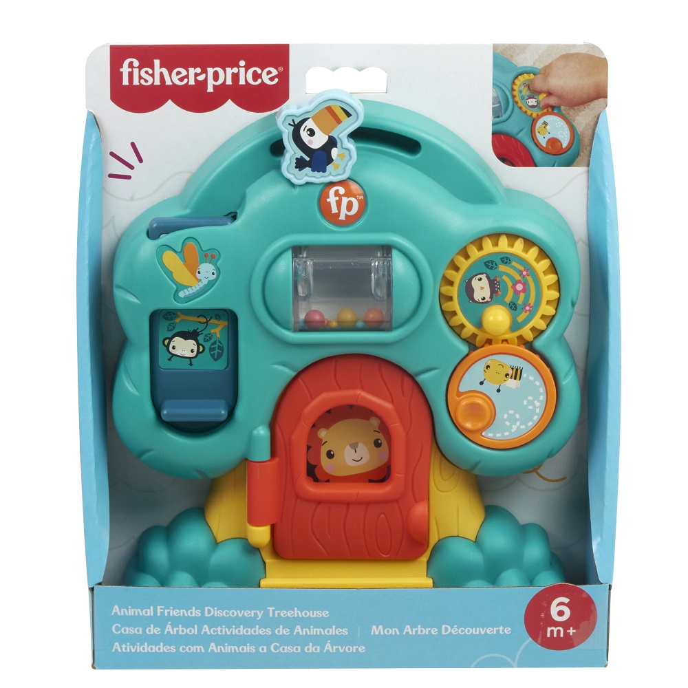 FISHER PRICE ΠΑΙΧΝΙΔΙ ΔΡΑΣΤΗΡΙΟΤΗΤΩΝ ΔΕΝΤΡΟΣΠΙΤΟ ΑΝΑΚΑΛΥΨΗΣ (HXK34)