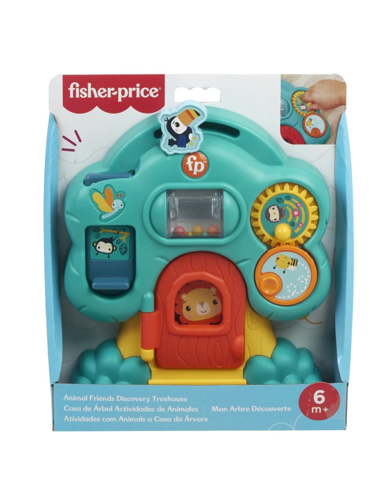 FISHER PRICE ΠΑΙΧΝΙΔΙ ΔΡΑΣΤΗΡΙΟΤΗΤΩΝ ΔΕΝΤΡΟΣΠΙΤΟ ΑΝΑΚΑΛΥΨΗΣ (HXK34)