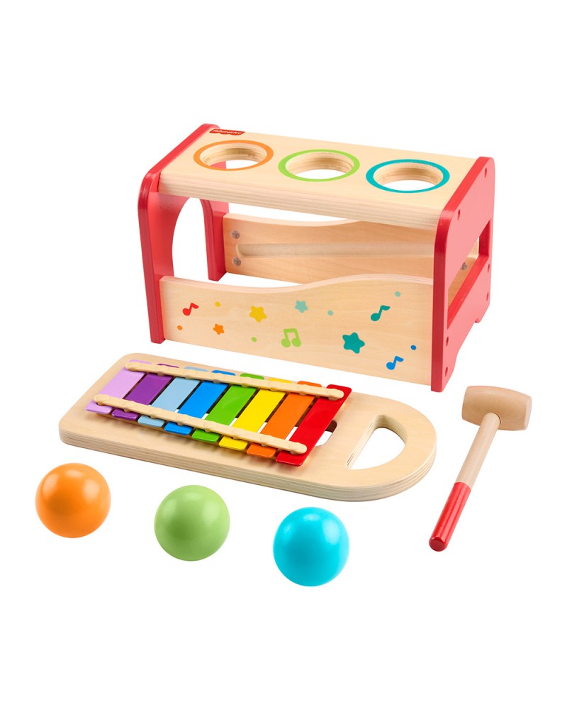 FISHER PRICE ΞΥΛΙΝΟ ΜΟΥΣΙΚΟ ΠΑΙΧΝΙΔΙ ΞΥΛΟΦΩΝΟ (HXT88)