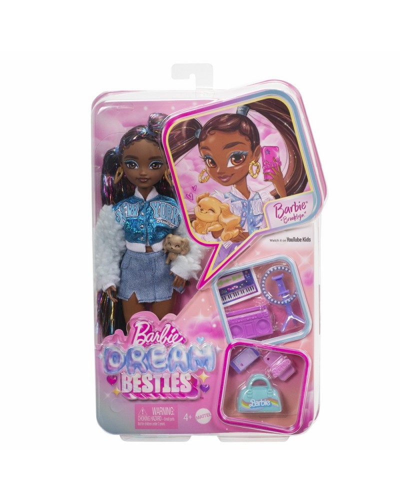 BARBIE DREAM BESTIES - BARBIE BROOKLYN (HYC22)