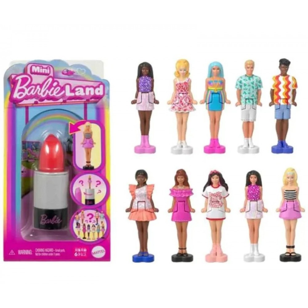 BARBIE MINI BARBIELAND FAHIONISTAS ΚΟΥΚΛΑ ΕΚΠΛΗΞΗ (HYF19)