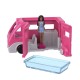 BARBIE MINI BARBIELAND ΚΟΥΚΛΑ ΚΑΙ ΟΧΗΜΑ DREAMCAMPER (HYF39)