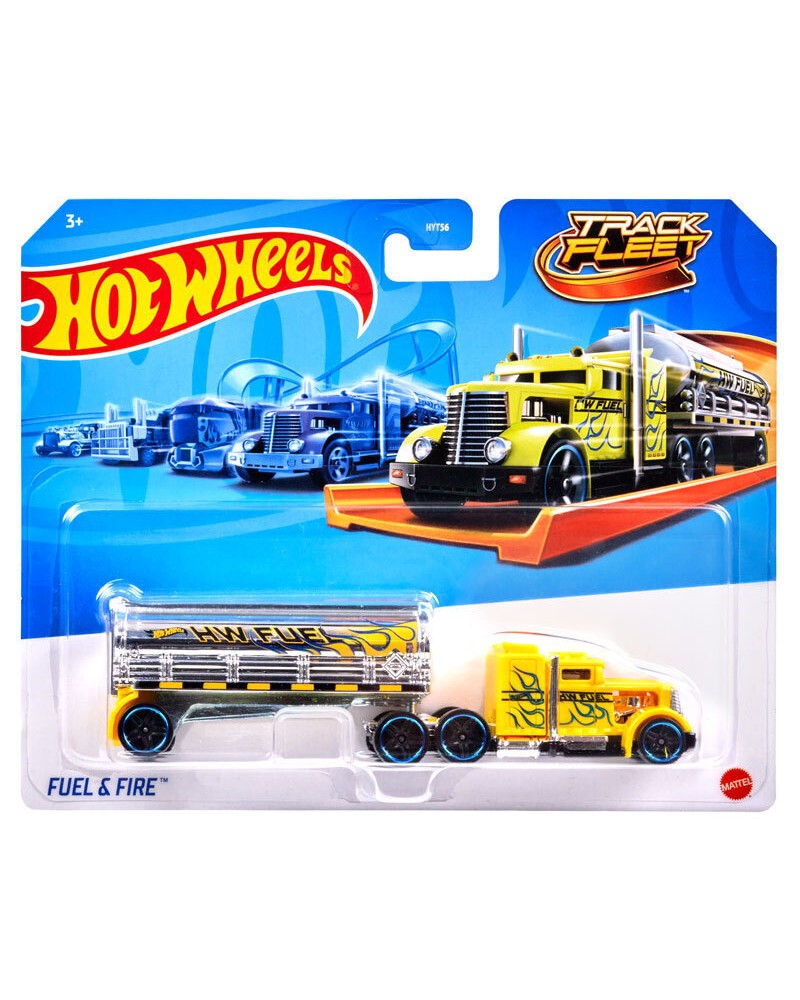 HOT WHEELS ΝΕΕΣ ΝΤΑΛΙΚΕΣ TRACK FLEET FUEL & FIRE (HYT59)