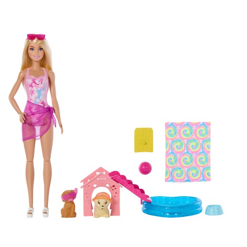  ΚΟΥΚΛΑ BARBIE POOL PARTY ΜΕ ΚΟΥΤΑΒΑΚΙΑ (JBF35)