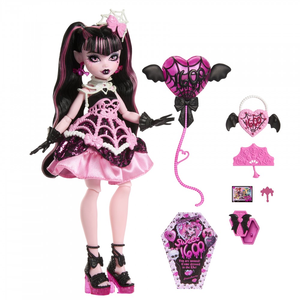 MONSTER HIGH SCARY SWEET BIRTHDAY DRACULAURA (JBG74)
