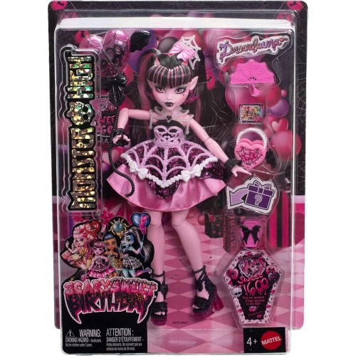 MONSTER HIGH SCARY SWEET BIRTHDAY DRACULAURA (JBG74)