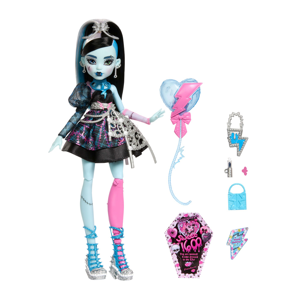 MONSTER HIGH DOLL SCARY SWEET BIRTHDAY FRANKIE (JBG75)