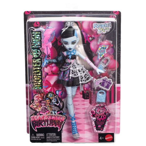 MONSTER HIGH DOLL SCARY SWEET BIRTHDAY FRANKIE (JBG75)
