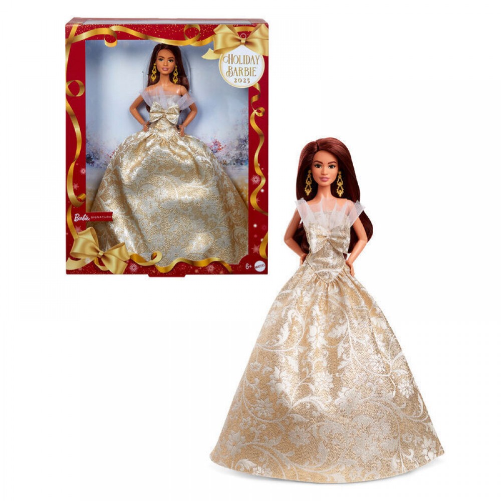  ΣΥΛΛΕΚΤΙΚΗ ΚΟΥΚΛΑ BARBIE HOLIDAY 2025 ΛΑΤΙΝΑ (JBH97)
