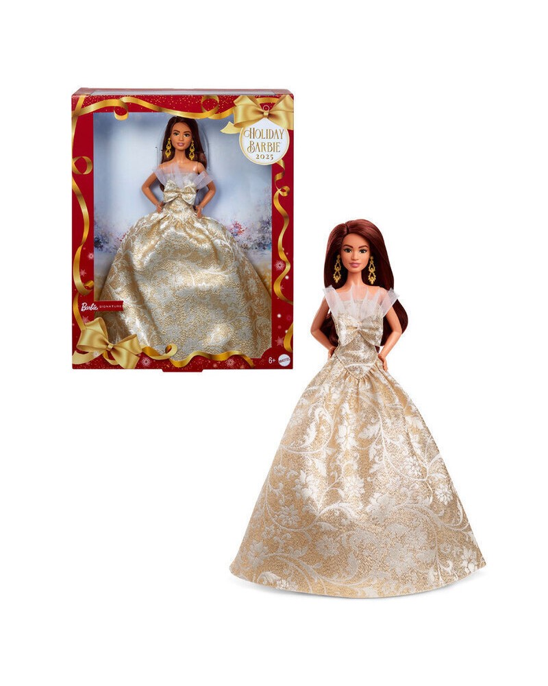  ΣΥΛΛΕΚΤΙΚΗ ΚΟΥΚΛΑ BARBIE HOLIDAY 2025 ΛΑΤΙΝΑ (JBH97)