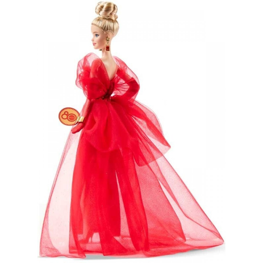 BARBIE ΣΥΛΛΕΚΤΙΚΗ MATTEL 80 ΧΡΟΝΙΑ (JBJ17)