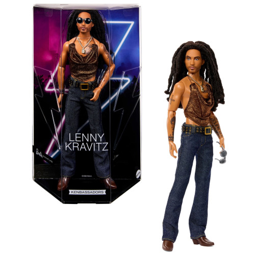MATTEL ΣΥΛΛΕΚΤΙΚΗ ΚΟΥΚΛΑ KENBASSADOR PROJECT SCARF LENNY KRAVITZ (JBJ43)