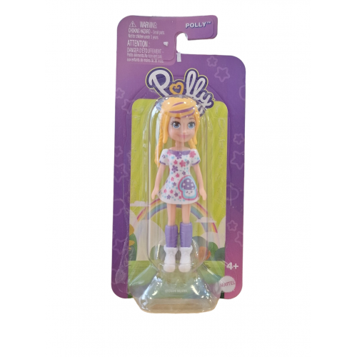 POLLY POCKET ΚΟΥΚΛΑ ΜΕ ΑΞΕΣΟΥΑΡ POLLY ΜΕ ΚΟΤΣΙΔΕΣ ΚΑΙ ΦΛΟΡΑΛ ΦΟΡΕΜΑ (JBJ92)