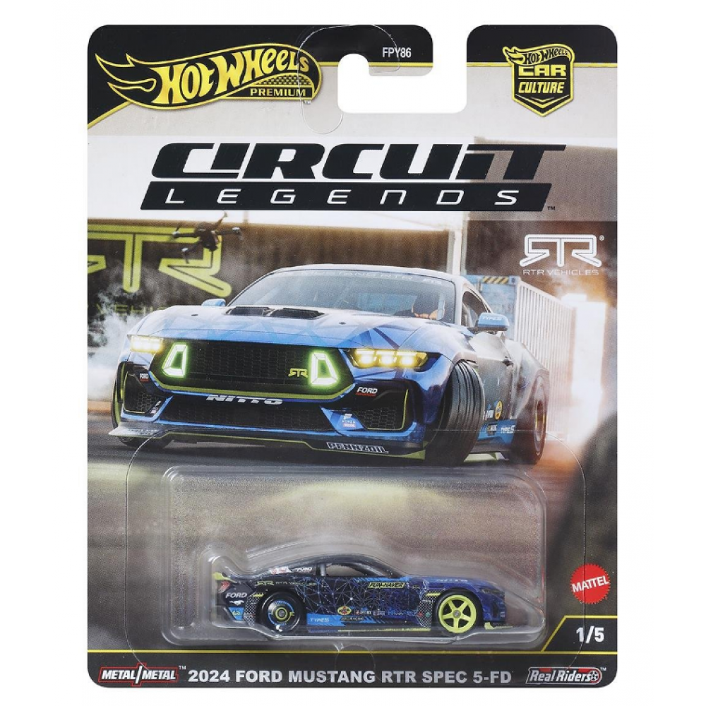 HOT WHEELS ΑΥΤΟΚΙΝΗΤΑΚΙΑ ΣΥΛΛΕΚΤΙΚΑ ΑΓΩΝΙΣΤΙΚΑ 2024 FORD MUSTANG RTR SPEC 5-FD (JBK48)