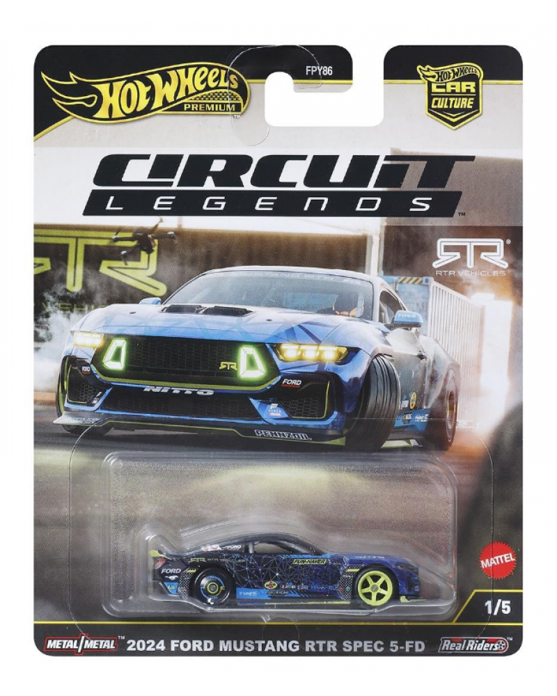 HOT WHEELS ΑΥΤΟΚΙΝΗΤΑΚΙΑ ΣΥΛΛΕΚΤΙΚΑ ΑΓΩΝΙΣΤΙΚΑ 2024 FORD MUSTANG RTR SPEC 5-FD (JBK48)