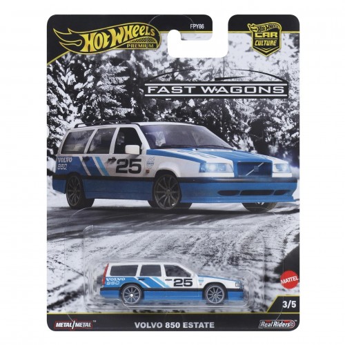 HOT WHEELS PREMIUM CAR CULTURE VOLVO 850 ESTATE (JBK68)