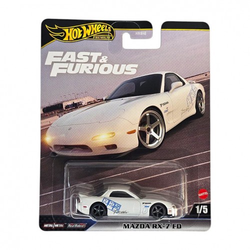 HOT WHEELS PREMIUM ΑΥΤΟΚΙΝΗΤΑΚΙΑ FAST & FURIOUS MAZDA RX-7 FD (JBL93)