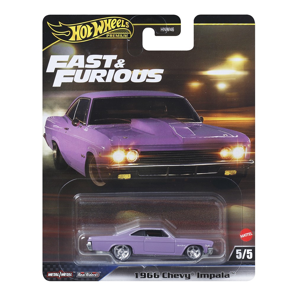 HOT WHEELS PREMIUM ΑΥΤΟΚΙΝΗΤΑΚΙΑ FAST & FURIOUS 1966 CHEVY IMPALA (JBL95)