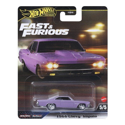 HOT WHEELS PREMIUM ΑΥΤΟΚΙΝΗΤΑΚΙΑ FAST & FURIOUS 1966 CHEVY IMPALA (JBL95)