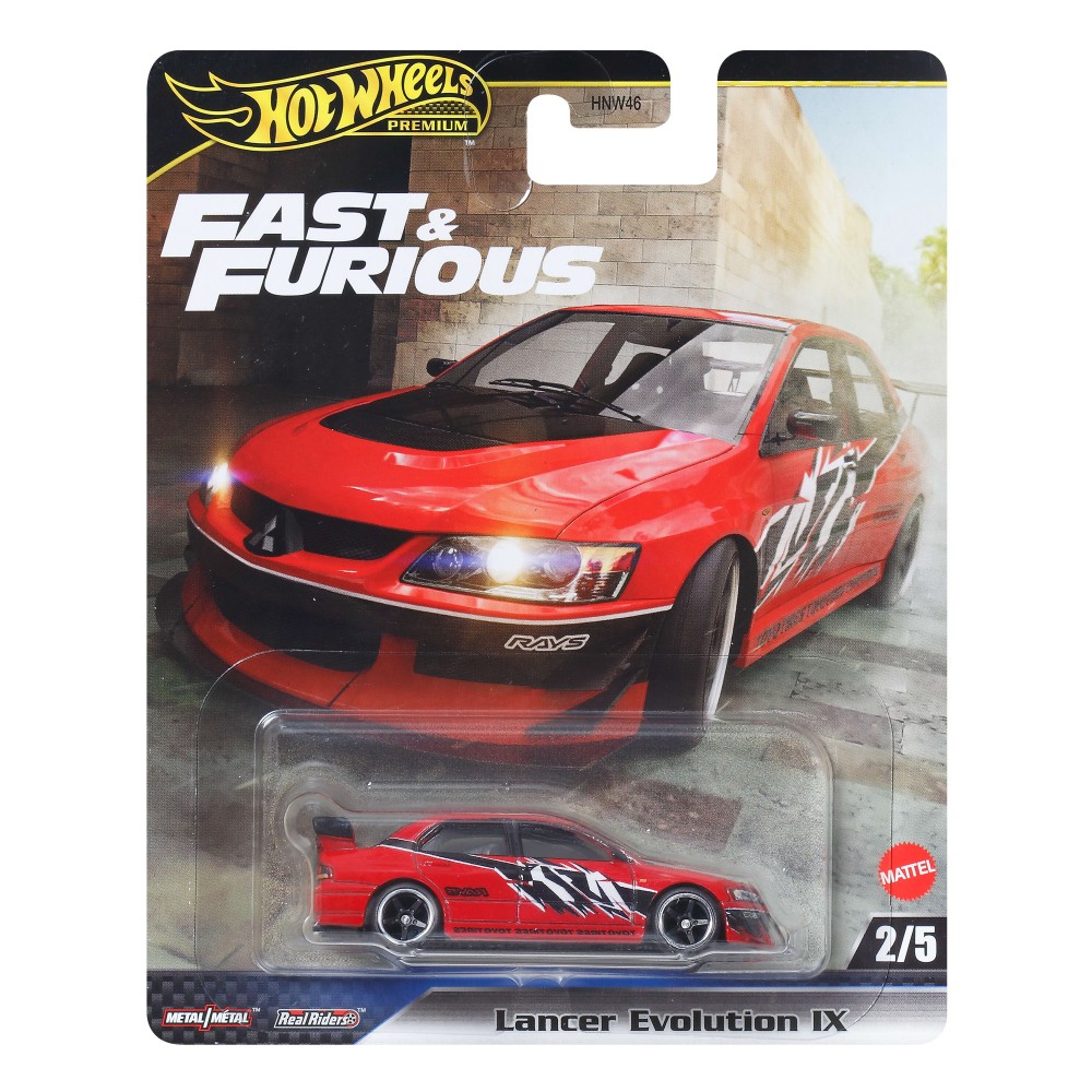 HOT WHEELS ΑΥΤΟΚΙΝΗΤΑΚΙΑ FAST & FURIOUS LANCER EVOLUTION IX (JBM02)