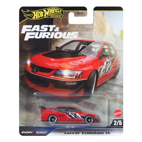 HOT WHEELS ΑΥΤΟΚΙΝΗΤΑΚΙΑ FAST & FURIOUS LANCER EVOLUTION IX (JBM02)