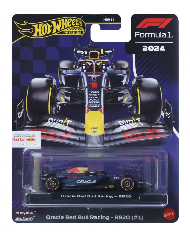 HOT WHEELS PREMIUM F1 2024 ORACLE RED BULL RACING - RB20 (#1) (JBM12)