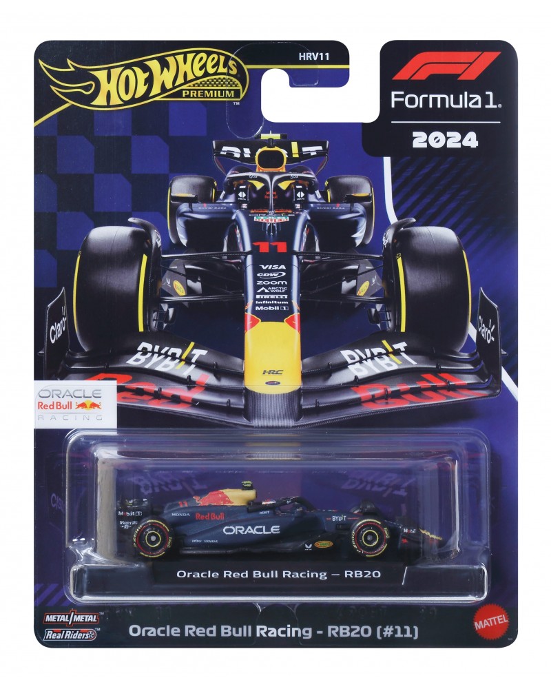 HOT WHEELS PREMIUM F1 2024 ORACLE RED BULL RACING-RB20 (#11) (JBM19)