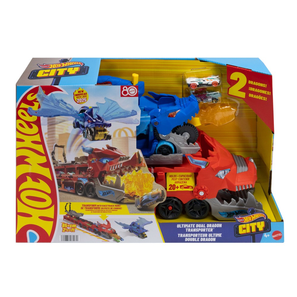 HOT WHEELS CITY ΑΠΟΛΥΤΗ ΝΤΑΛΙΚΑ ΜΕ ΔΙΠΛΟ ΔΡΑΚΟ (JBM72)