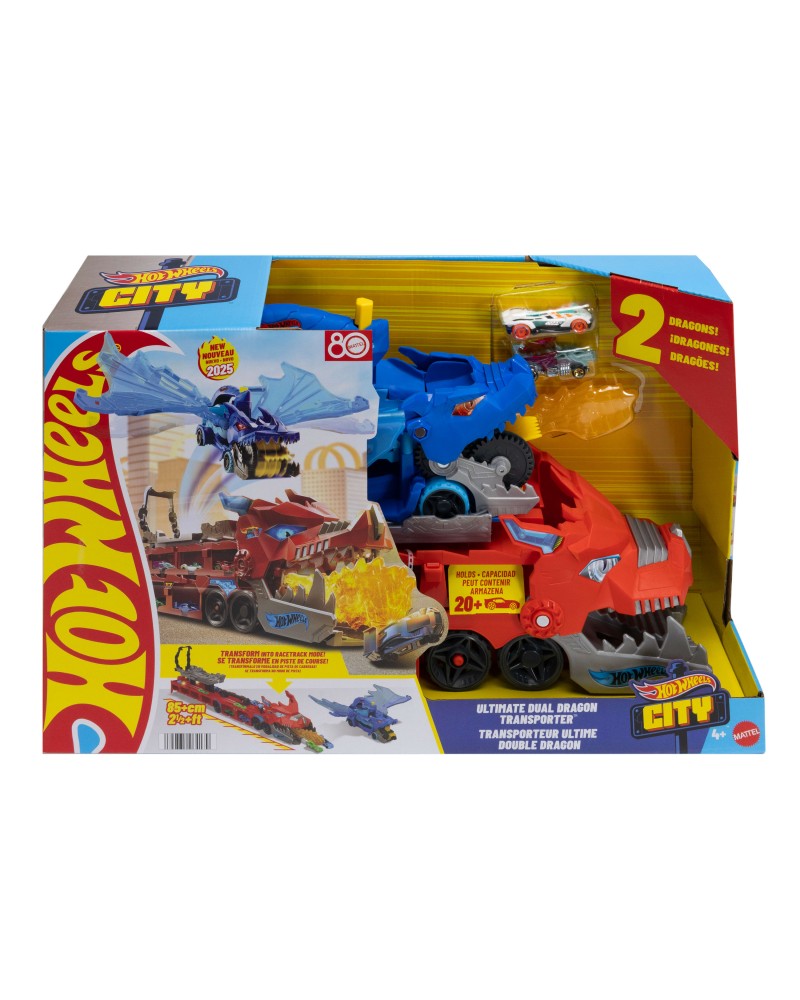 HOT WHEELS CITY ΑΠΟΛΥΤΗ ΝΤΑΛΙΚΑ ΜΕ ΔΙΠΛΟ ΔΡΑΚΟ (JBM72)