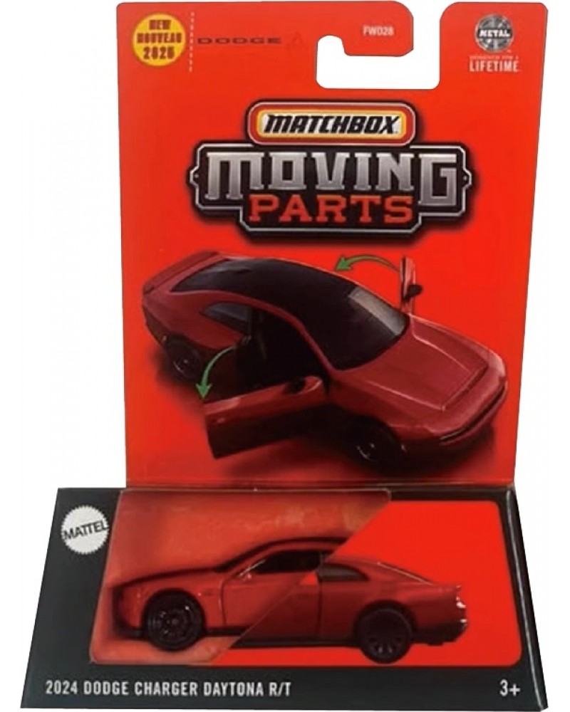 MATCHBOX ΑΥΤΟΚΙΝΗΤΑΚΙ MOVING PARTS 2024 DODGE CHARGER DAYTONA R/T (JBW53)