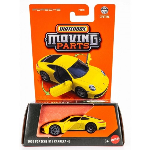 ΑΥΤΟΚΙΝΗΤΑΚΙ MATCHBOX MOVING PARTS 2020 PORSCHE 911 CARRERA 4S (JBW88)