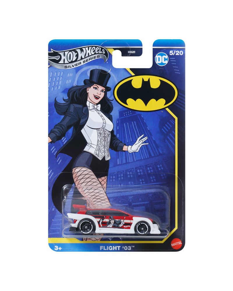 HOT WHEELS ΑΥΤΟΚΙΝΗΤΑΚΙ SILVER SERIES DC BATMAN FLIGHT '03 (JBY10)
